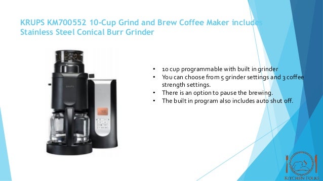5 best coffee maker with built in grinder