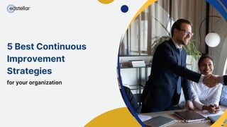 5 Best Continuous Improvement Strategies for Your Organization.pdf