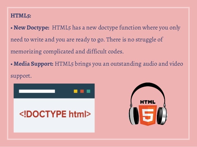5 Best Features of HTML5 and CSS3