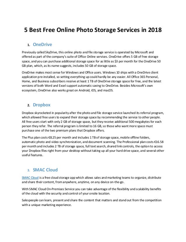 5 Best Free Online Photo Storage Services In 18 5 Best Free Online Photo Storage Services In 18