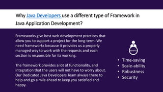 5 best Java Frameworks | PPT