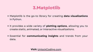 5 Best Python Libraries For Data Analysis | PDF | Graphics Software ...