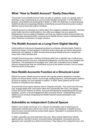 Reddit Respectfully Mastering Reddit Accounts in 2026: Building Reputation and Influence ...