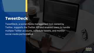 5 Best Twitter API and Their Features.pdf | Social Networking | Internet