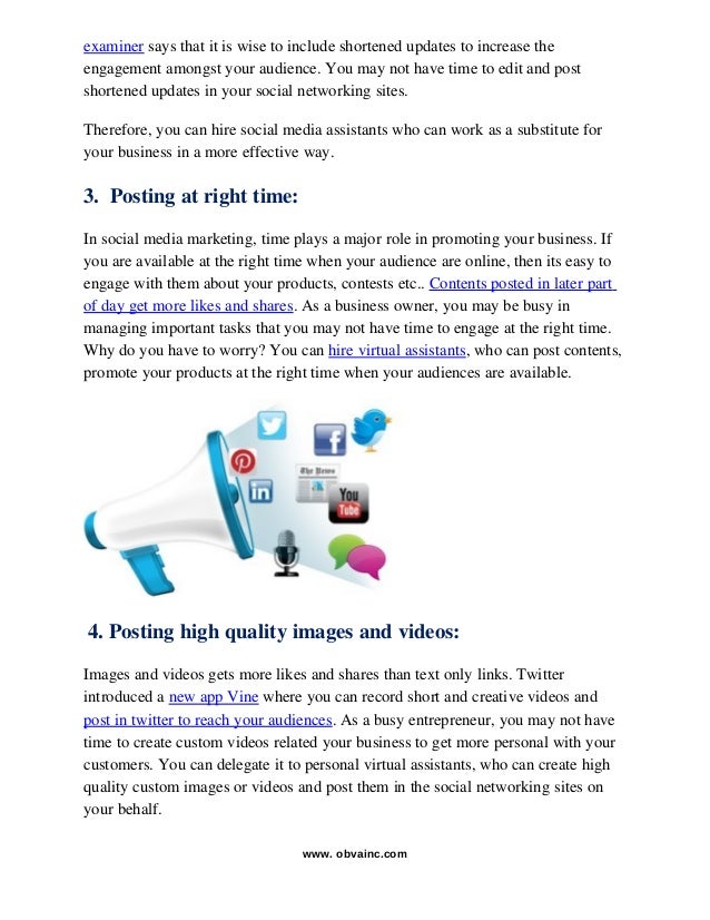 5 Best Ways How Social Media Assistants Can Help Improve Your Business