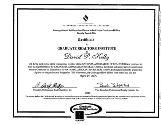 GRI Certificate