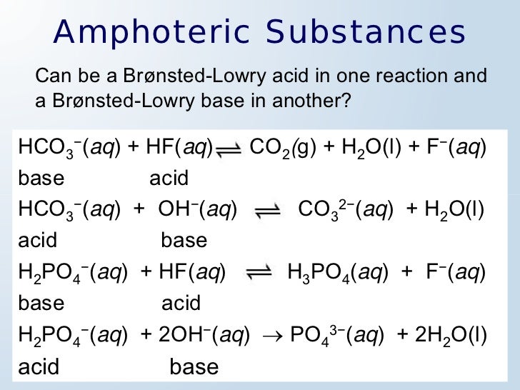 Amphoteric Oxides. Conjugate acid. Hydrogen Compounds of non-Metals Table. Zn hco3 2