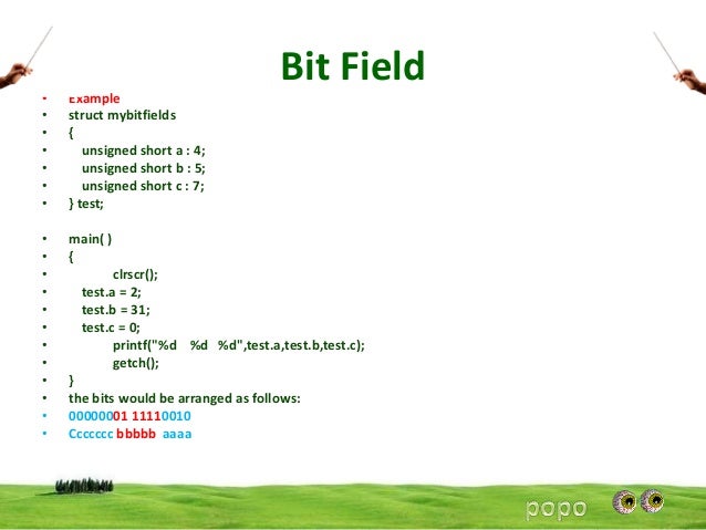 bits struct c packed field 5bit bits struct c packed field 5bit
