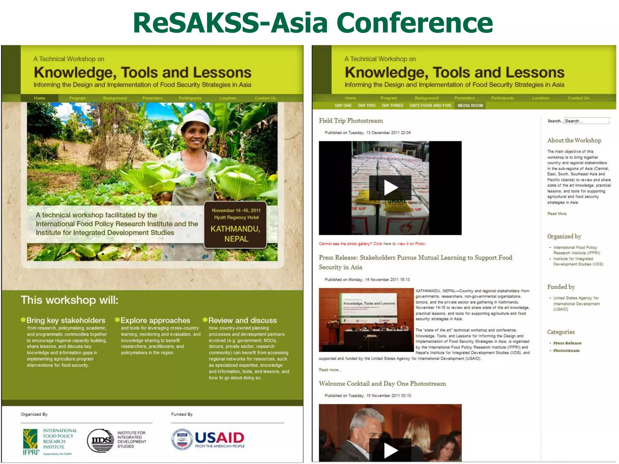 ReSAKSS-Asia Conference
 