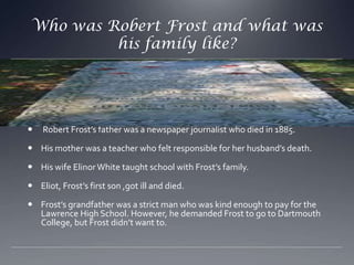 5B Robert Frost | PPT