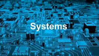 Systems
 