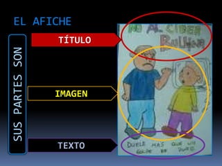 EL AFICHE
TÍTULO
IMAGEN
TEXTO
SUSPARTESSON
 