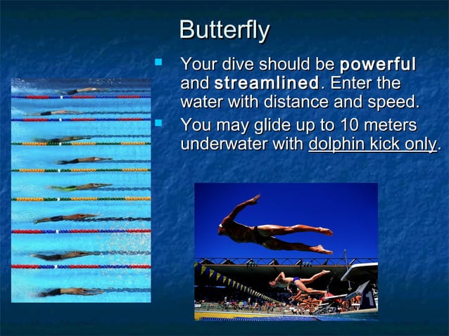 Swimming Stroke_Butterfly Stroke | PPT