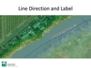 Line Direction and Label
 