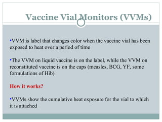 Vvm Image 5c - Cold Chain Mx - Epidem II.ppt of vaccines | PPT