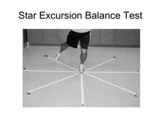 Star Excursion Balance Test
 