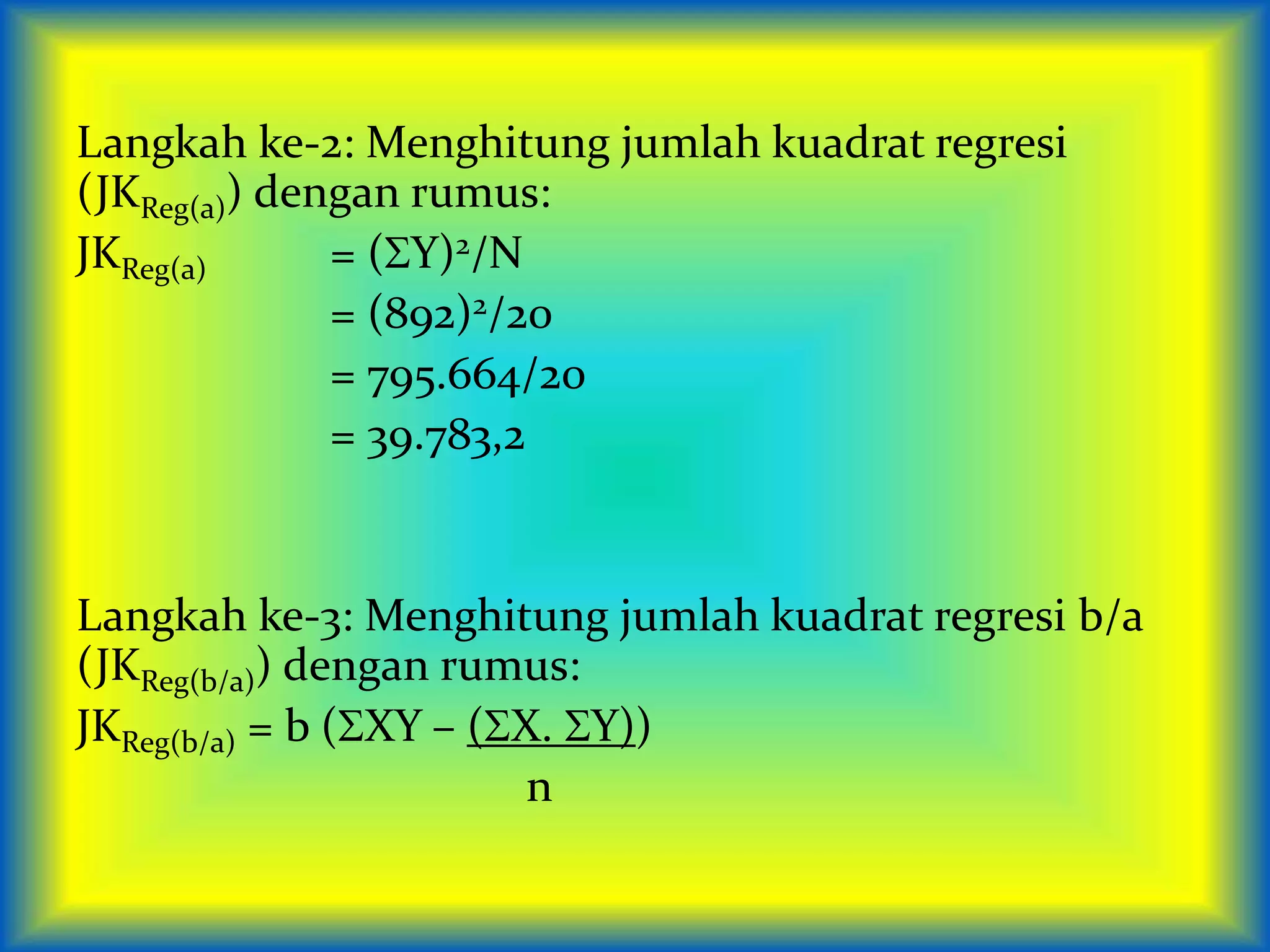 uji linieritas | PPTX