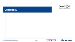 Using Virtualizer Development Kits