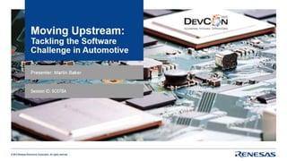 Moving Upstream: Tackling Software Challenges In the Virtual Domain