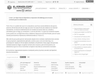 ElServer.com - Opensim - Desarrollo de Argentonia junto a ElServer.com - Leonardo Penotti