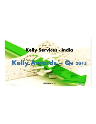 Kelly Awards India-Quarter-4-2015