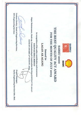 Pakat Certificate