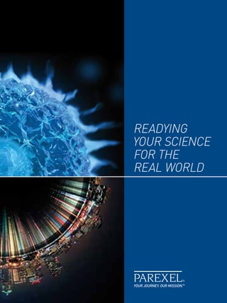 READYING
YOUR SCIENCE
FOR THE
REAL WORLD
 