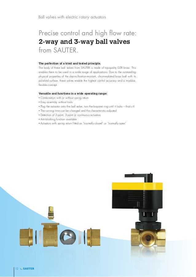 Valves and actuators.