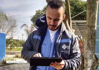 O PROJETO
34
CARTILHADESOLUÇÕESAGENTEBEMCUIDAR
Pesquisa de campo - Shadowing
 