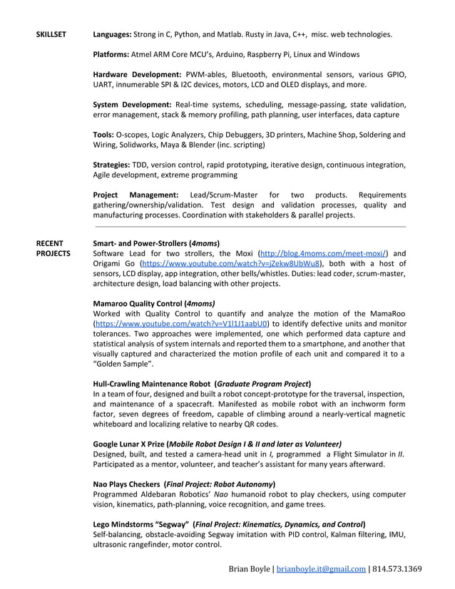 Brian Boyle Resume PDF - Brian Boyle Resume 2 638 