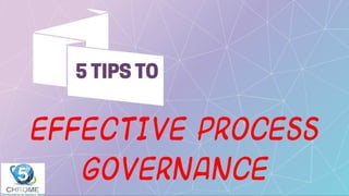 5 c 5 tips effective governance