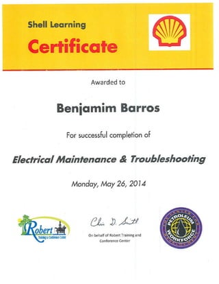 Electrical Maintenance & Troubleshooting