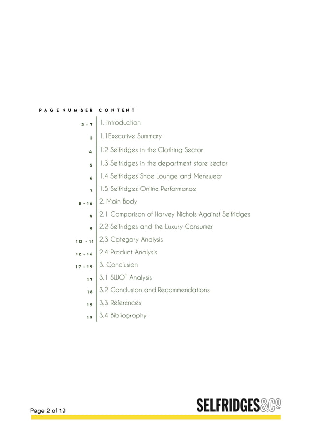 Selfridges Report Final Vandell Stretton PDF