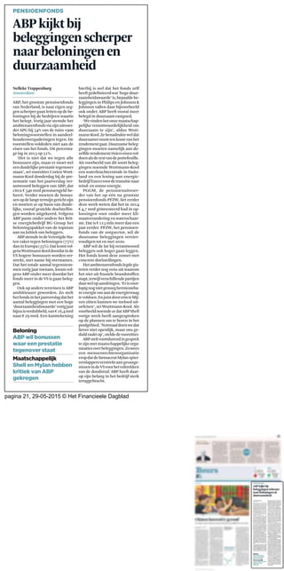 pagina 21, 29-05-2015 © Het Financieele Dagblad
 