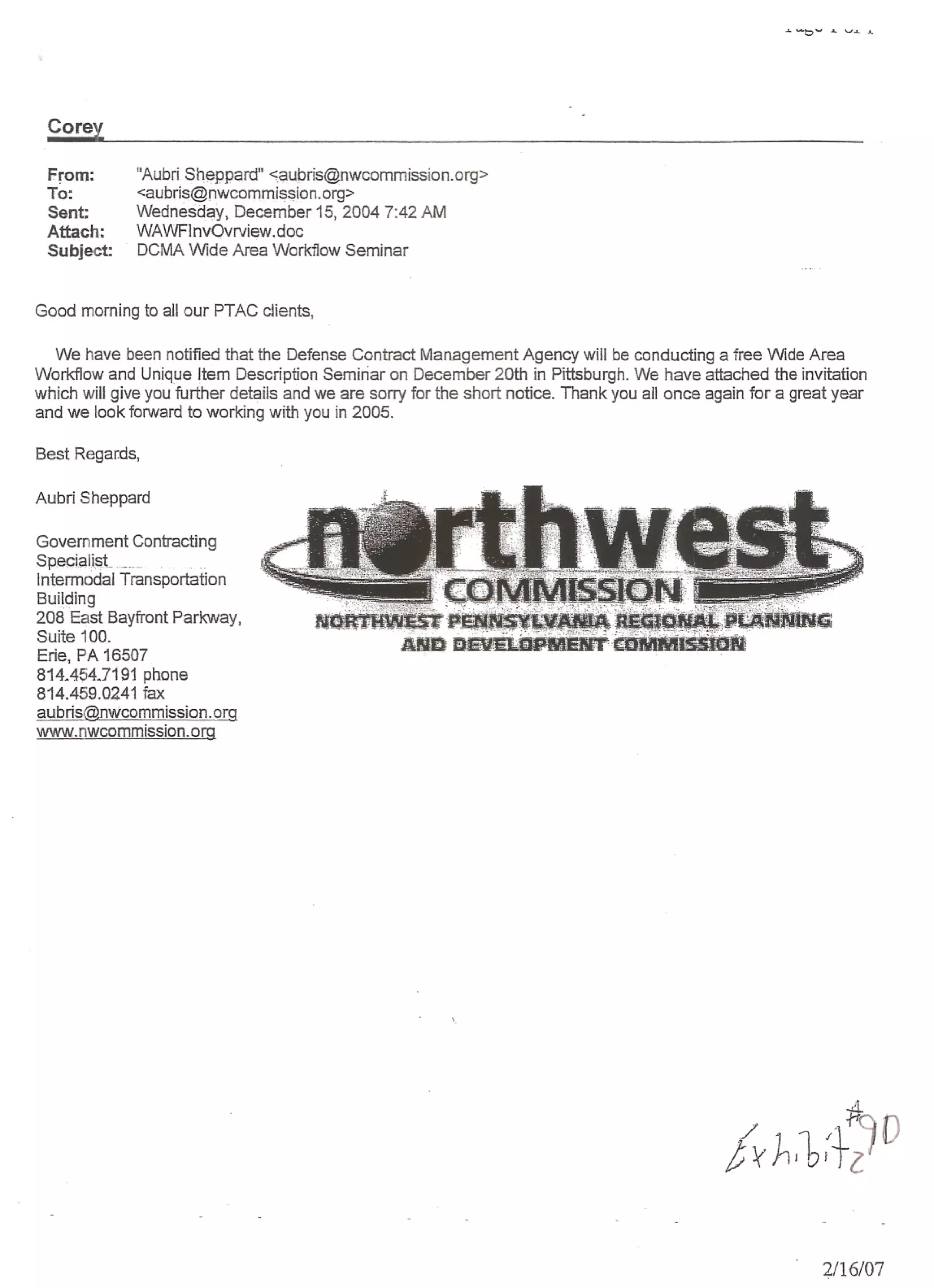 Public Records Request (FOIA)