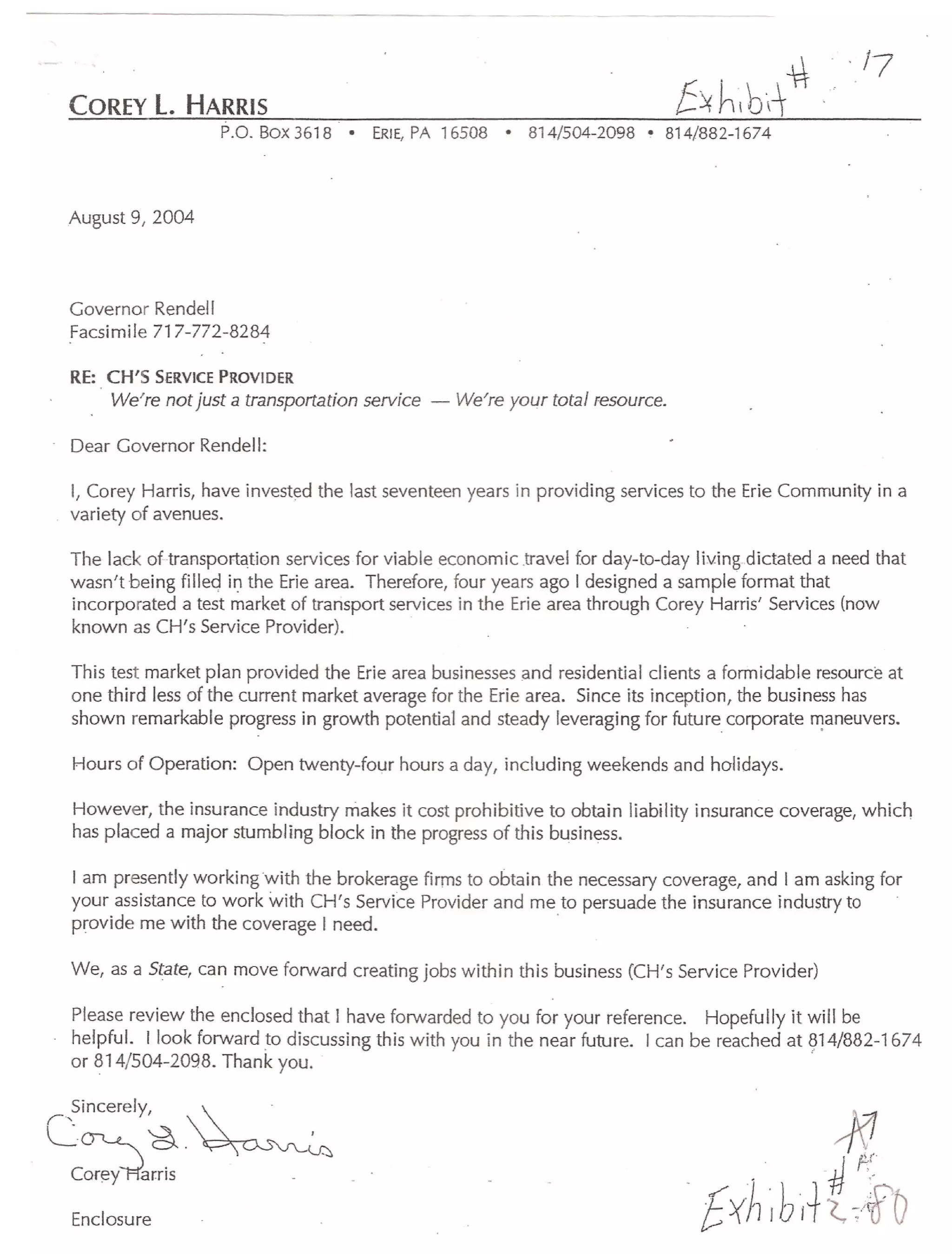 Public Records Request (FOIA)