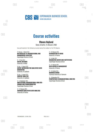 PhD diploma_Steven Højlund