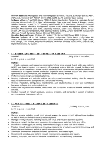Resume OCT 2015 | PDF