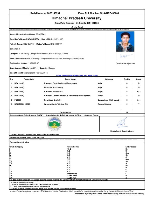 first-semester-result