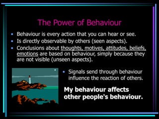 The Power of Behaviour New | PPT