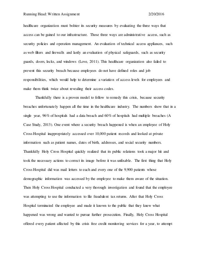 Marriott data breach + research paper picture