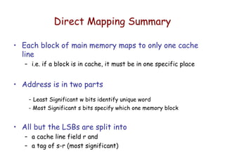 cache memory | PPT