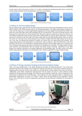 Evaporative Cooling Device for an Air Cooled final | PDF