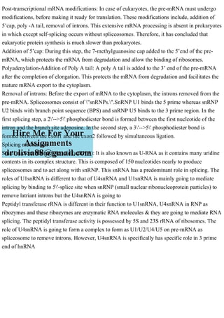 5 cap and polyadenylationPost-transcriptional mRNA modification.pdf