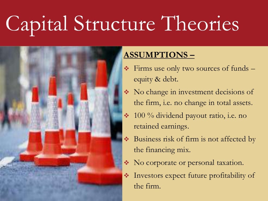 5 capital structuretheories