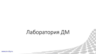 Лаборатория ДМ
 