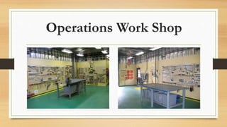 Operations Work Shop
 