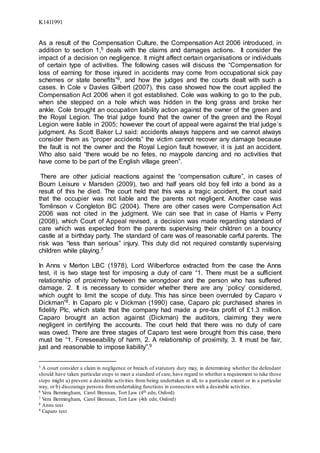 Compensation culture | DOCX