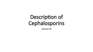 Cephalosporins visual data 4