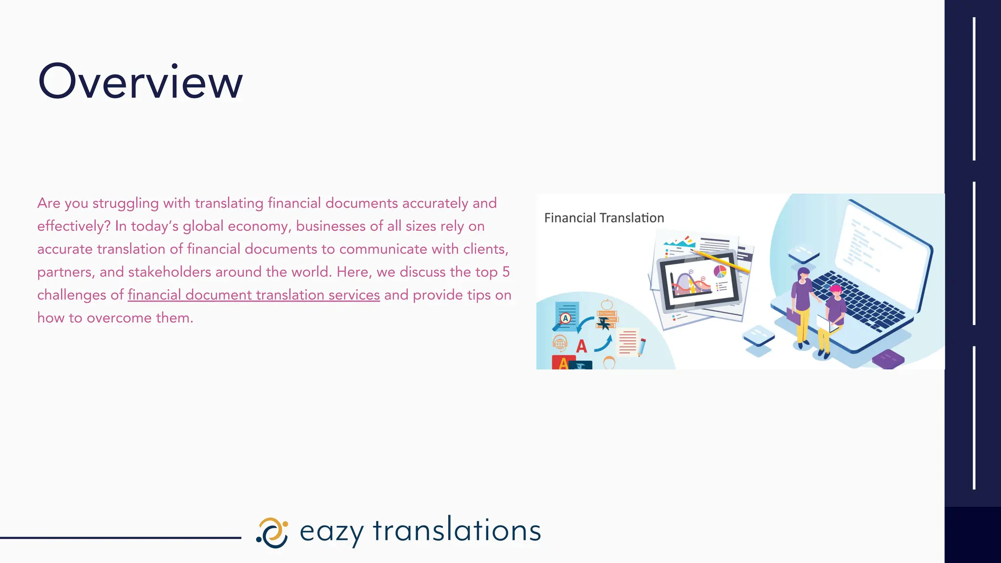 5 Challenges of Translating Financial Documents | PDF